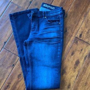 New York and Company jeans. Size 4. Low rise bootcut.